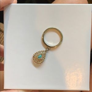 Kendra Scott dangle ring (turquoise)